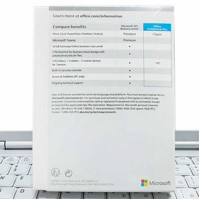 Online Activation Microsoft Office 2021 Professional Plus Authentic Lifetime Digital Key for Quotation