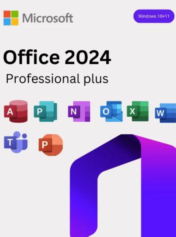 Official Microsoft Office 2024 Pro Plus Permanent Account Bound License
