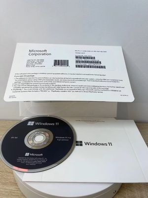Windows 11 Pro OEM, Licence 64 bits pré-activée pour les développeurs de systèmes et les entreprises, conforme à TPM 2.0