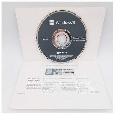 Windows 11 Pro OEM CD clé espagnol Paquet de langue inclus