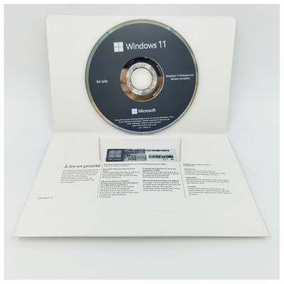Microsoft Windows 11 Pro Pack DVD OEM français Original clé de licence 64 bits pour une utilisation professionnelle