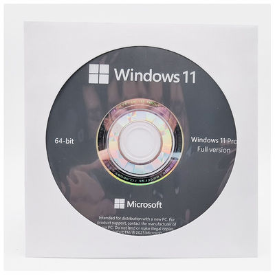Microsoft Windows 11 Pro OEM DVD Anglais Licence légitime de concepteur de système pour un PC
