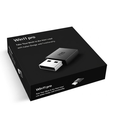 Win11 pro boîte USB Amenez votre travail au niveau supérieur avec le design et la fonctionnalité italienne