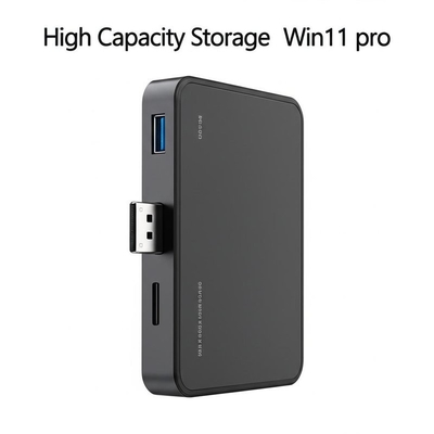 Boîte USB Win11 pro de haute capacité avec 16 Go d'espace disque dur et 64 Go ou plus grand périphérique de stockage