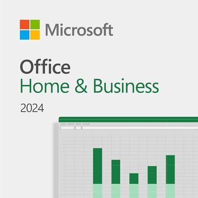 Licence à vie de la clé BIND de Microsoft Office 2024 pour la maison et les entreprises pour 1 PC/Mac