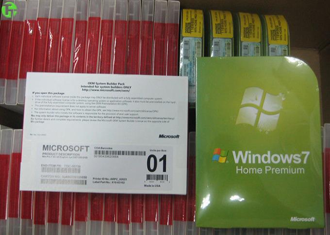 Bit X de l'original 32 64 boîte au détail de Microsoft Windows 7 de bit pro pour des ordinateurs