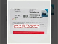 Unique Win 11 Pro OEM - redéfinissez votre ordinateur avec des fonctionnalités inégalées