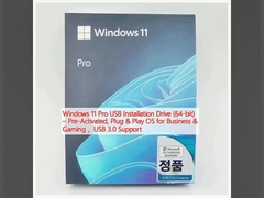 Disque d'installation USB pour Windows 11 Pro (64 bits) Pré-activé, système d'exploitation plug & play pour les entreprises et les jeux, prise en charge USB 3.0
