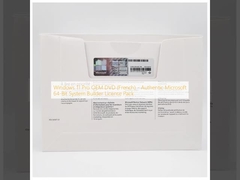 Windows 11 Pro OEM DVD (français) - Paquet de licence de concepteur de système 64 bits authentique de Microsoft