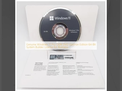 Windows 11 Pro OEM DVD d'origine édition allemande Licence de concepteur de système 64 bits pour les entreprises