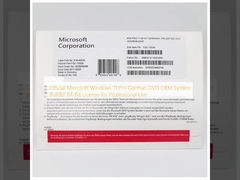 Microsoft Windows 11 Pro allemand DVD OEM System Builder Licence 64 bits pour une utilisation professionnelle