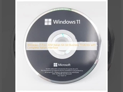 Windows 11 Pro OEM Italien 64 bits Fonctionnalités Professionnelles avec Interface Italienne Complète