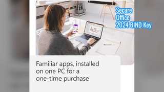 Office 2024 BIND Key Secure Suite complète PC Mac